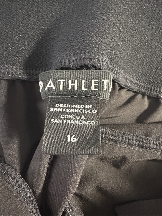 ATHLETA Brooklyn Heights High Rise Jogger Black #533443 size 16 - Picture 4 of 5